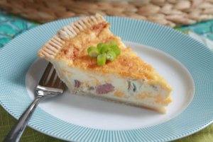 Recept online: Francouzsk slan kol: Slan kol naplnn sms vajec, slaniny a smetany 